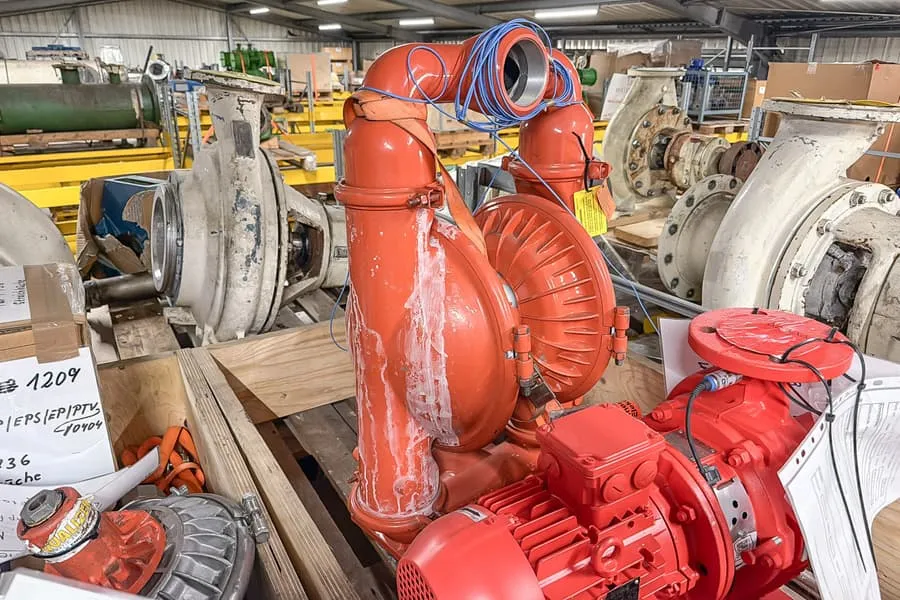 Pulsatiedemper voor Wilden pomp M8