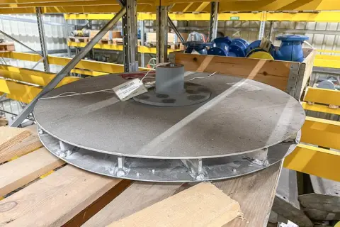 Aluminium waaierwiel