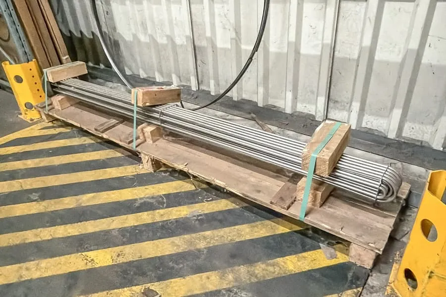 Pijpenbundel voor warmtewisselaar