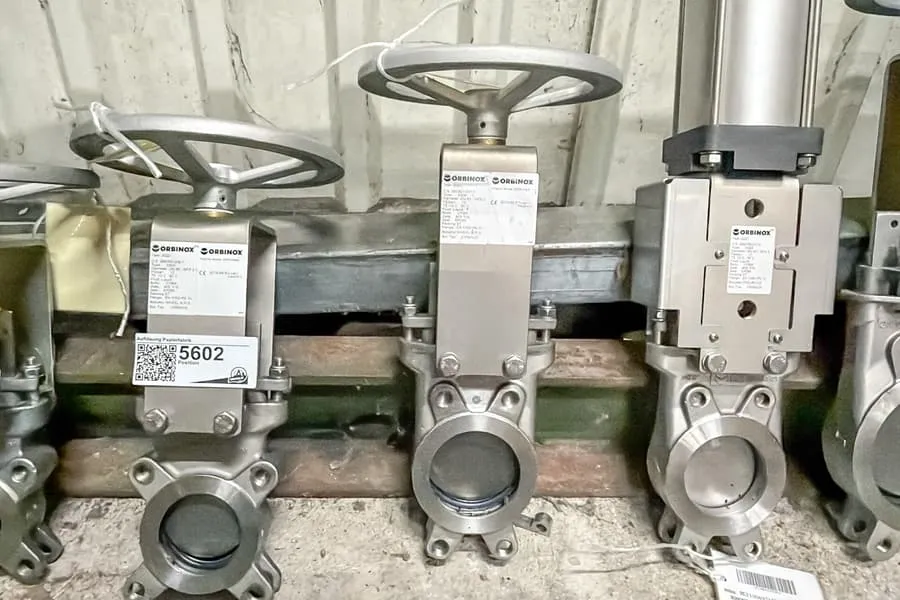 Vanne guillotine Orbinox EX04 DN 80