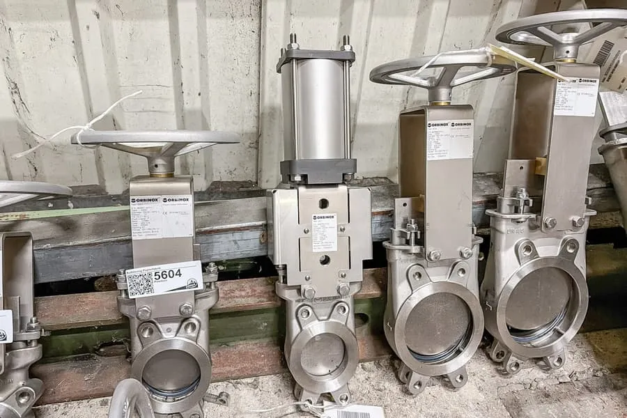 Orbinox EX04 DN 80 schuifafsluiter