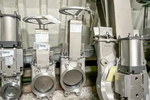 Orbinox EX04 DN 150 schuifafsluiter