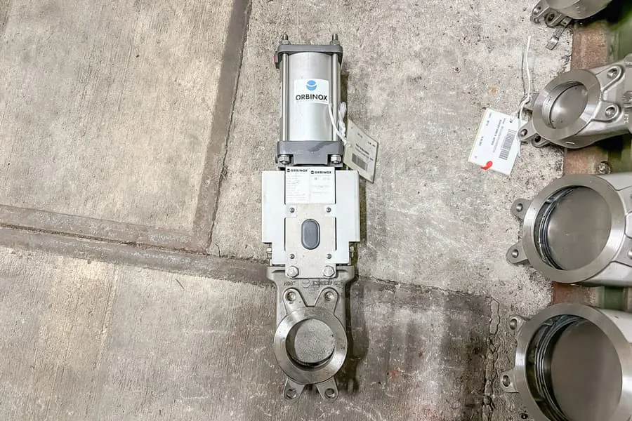 Orbinox EX04 DN 80 schuifafsluiter