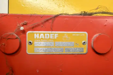Plafondkraan met kettingtakel Hadef