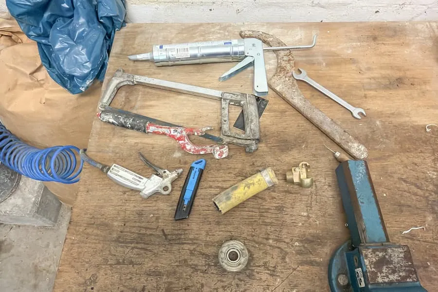 Lot of hand tools