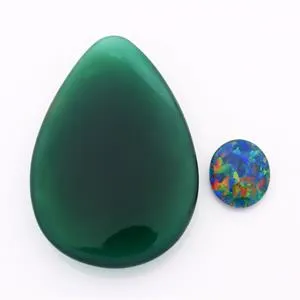 Edelsteine - Achat/Opal