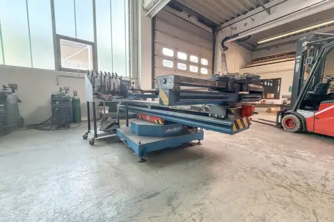 Table de soudage électrique avec dispositif de rotation Jansen SK 02