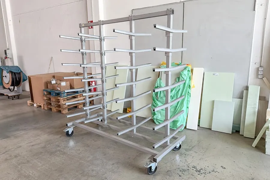 Schüco PTW Langstab RU-PWD2000/7 multi-tier transport trolley