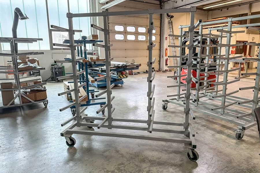 Schüco PTW Langstab RU-PWD2000/7 multi-tier transport trolley