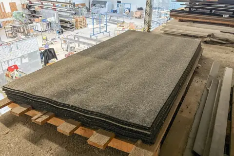 Lot de tapis en caoutchouc