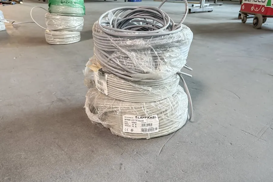 Lot of various cables