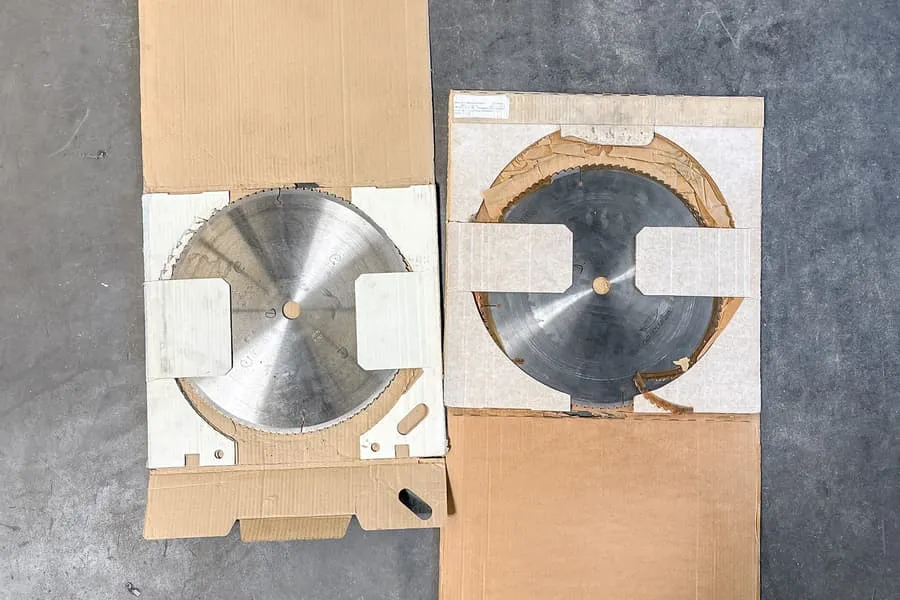 2 cirkelzaagbladen