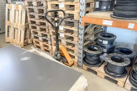 Transpalette à fourche