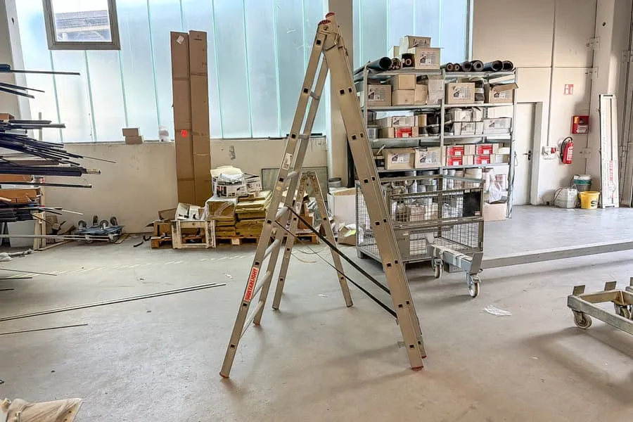 Aluminium stepladder Starlight, 2x7 rungs