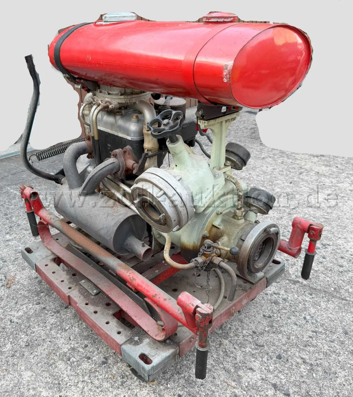 1 Pompe / groupe de pompage PA 203 (1973) VEB Feuerlöschgerätewerk Jöhstadt