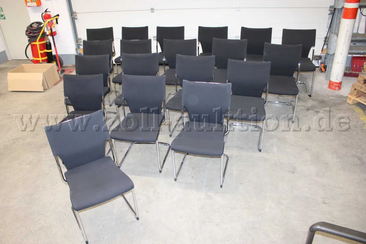 19 Freischwinger von Brunner, Modell Drive 232, gebraucht