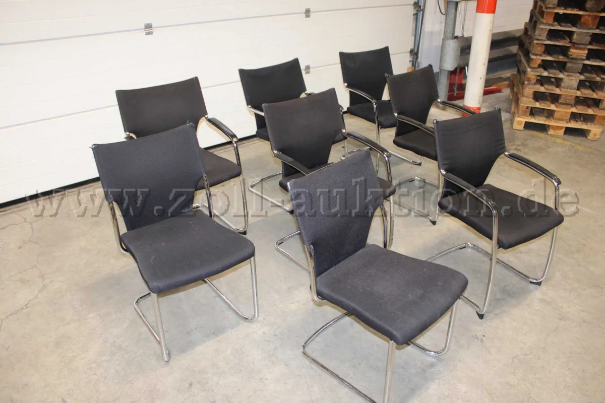 8 Freischwinger von Brunner, Modell Drive 232 (A), gebraucht