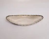 Ovale Schale, Mexiko, Silber 925, 4 x 28.5 x 16 cm, ca. 307 g
