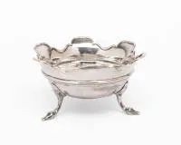 Silver komfoor (brazier), Netherlands, probably The Hague, 1727, silver, ø approx. 15.5 cm, approx. 337 g
