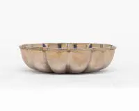 Coupe à confiseries, argent 800, forme à 12 pans, ø 14,5 cm, 4 cm de haut, env. 132 g