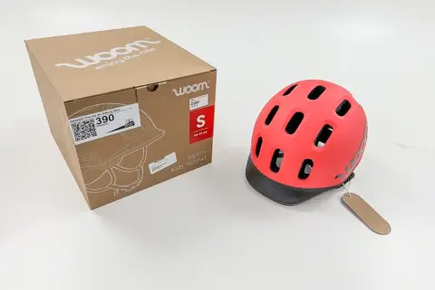 Casque de vélo enfant Woom Ready, taille 50-53