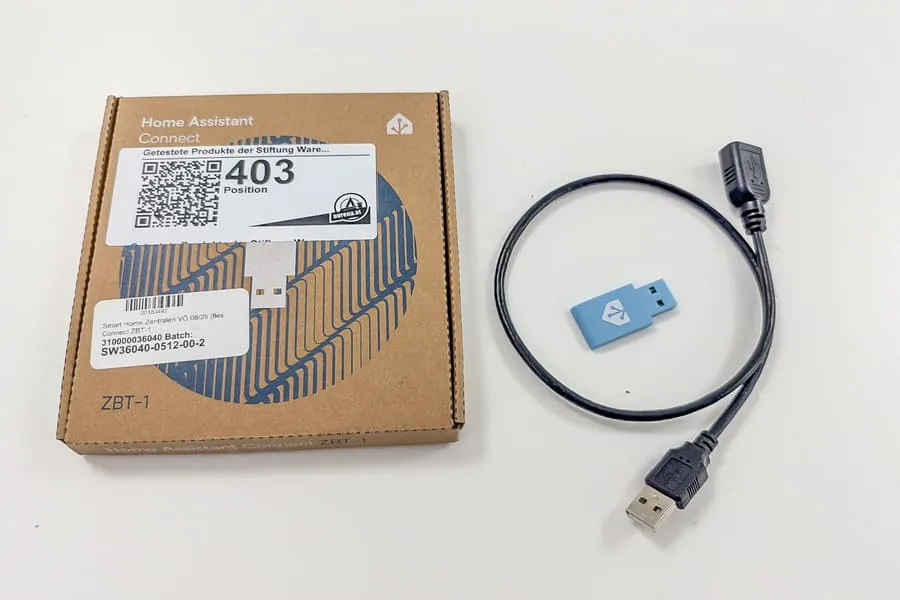 Akcesorium do centrali smart home Home Assistant Connect ZBT-1
