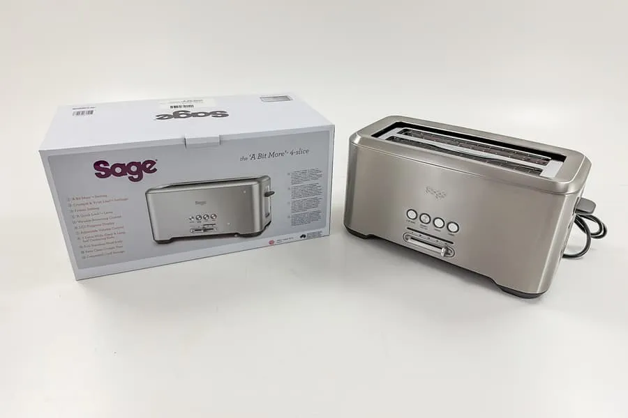 Sage Appliances the "A Bit More" 4-Slice Toaster