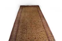 Kirman Lawar, Iran, format palais, laine sur coton, env. 6,35 x 3,15 m, velours par endroits un peu réduit