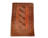 Ersari-Turkmène, probablement Afghanistan, env. 2,08 x 1,22 m, franges réduites