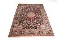 Ispahan en soie, tissage fin, env. 4,06 x 3,02 m