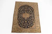Tudesch-Nain, Iran, mit Seide, sehr feine Knüpfung, ca. 2.52 x 1.64 m