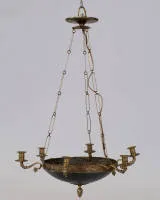 Lustre Empire, 19e s., env. 48 x 72 cm, traces d'âge et d'usage