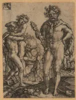 Aldegrever, Heinrich (1502 Paderborn - zwischen 1555 u. 1561 Soest, bedeutender deutscher Kupferstecher und Maler der Renaissance),