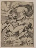 Carracci, Agostino (1557 Bologna - 1602 Parma), naar,