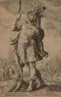 Goltzius, Hendrik (1558 Brüggen - 1617 Haarlem, pupil of his father Jan II Goltzius and of the engraver Coornhert, painter, glass painter and engraver),