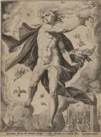 Goltzius, Hendrik (1558 Brüggen - 1617 Haarlem, Schüler seines Vaters Jan II Goltzius sowie bei dem Kupferstecher Coornhert, Maler, Glasmaler und Kupferstecher),