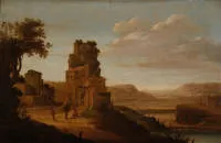 Verhaert, Dirck (c. 1610 Haarlem - after 1675 Leiden, landscape painter active in Haarlem and Leiden),