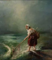 Banks, John Oake (1832 Honiton - 1902 Colyford, žánrový malíř viktoriánského období),