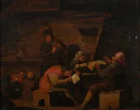 Kunstenaar van de 19e eeuw (in de stijl van de 17e-eeuwse Vlaamse schilderkunst),
