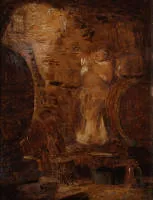 Grützner, Eduard von (1846 Großkarlowitz - 1925 Munich, studied at the KA Munich, pupil of K.T. von Piloty, specialized in depicting monastic life, mainly in cellars, kitchens and beer halls), after,