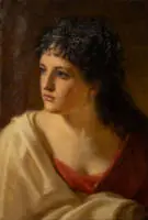 Horst, Franz (1862 Vienne - 1956 Klosterneuburg, peintre autrichien de portraits, paysages et militaires)
