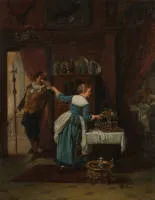 Stitz, Moritz (1843 - 1911, peintre de genre autrichien)