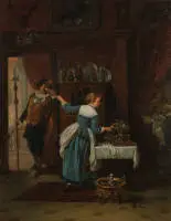 Stitz, Moritz (1843 - 1911, peintre de genre autrichien)