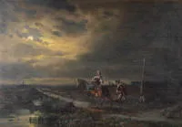 Wille, August von (1828 Kassel - 1887 Düsseldorf, leerling van de Kunstgewerbeschule Kassel en KA Düsseldorf, landschapsschilder werkzaam in Düsseldorf, vader van de Eifel-schilder Fritz von Wille),