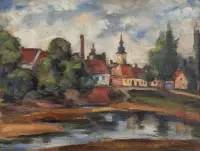 Beneš, Vincenc (1883 Lisice - 1979 Prague, peintre et graphiste tchèque de la modernité),