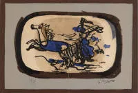 Braque, Georges (1881 Argenteuil - 1963 Paříž, studium na Académie Humbert u Marie Laurencin a Francise Picabii, francouzský malíř, grafik a sochař)