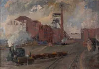 Peintre industriel du début du 20e siècle,
