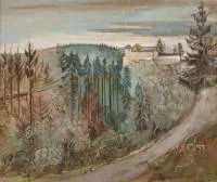 Kamps, Heinrich (Krefeld 1896 - 1954 Düsseldorf, élève de l'école des arts appliqués de Krefeld et Hambourg, d'abord influencé par l'expressionnisme, puis style néo-objectif ou composition linéaire et plane, directeur de l'école d'État des beaux-arts de Berlin,...