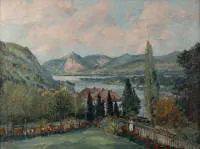 Reifferscheid, Hans (1901 Koblenz - 1982 Euskirchen, landschaps-, stilleven- en stadsschilder),