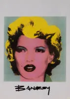 Banksy (né en 1974 à Bristol),